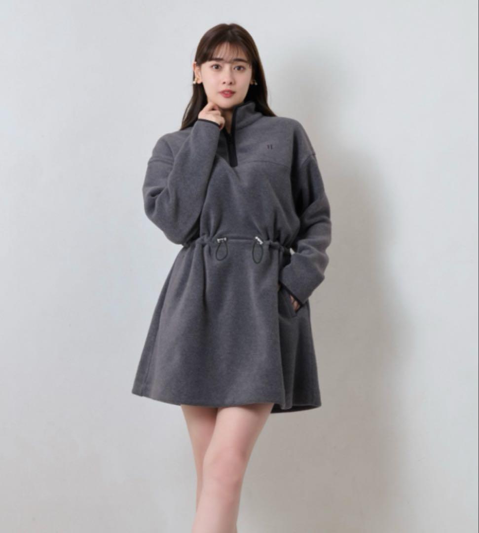 ワンピース Herlipto Flight Mode Fleece Mini Dress