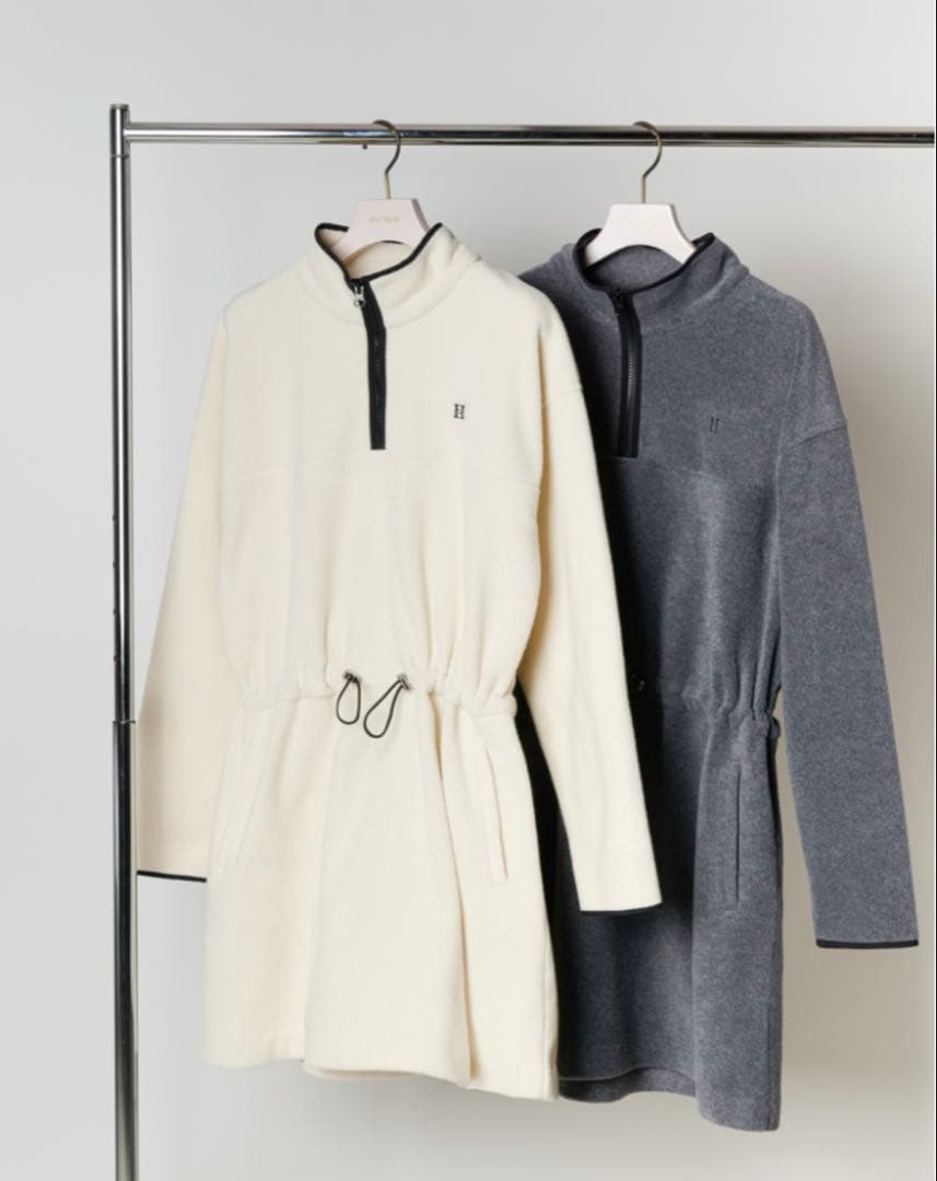 ワンピース Herlipto Flight Mode Fleece Mini Dress