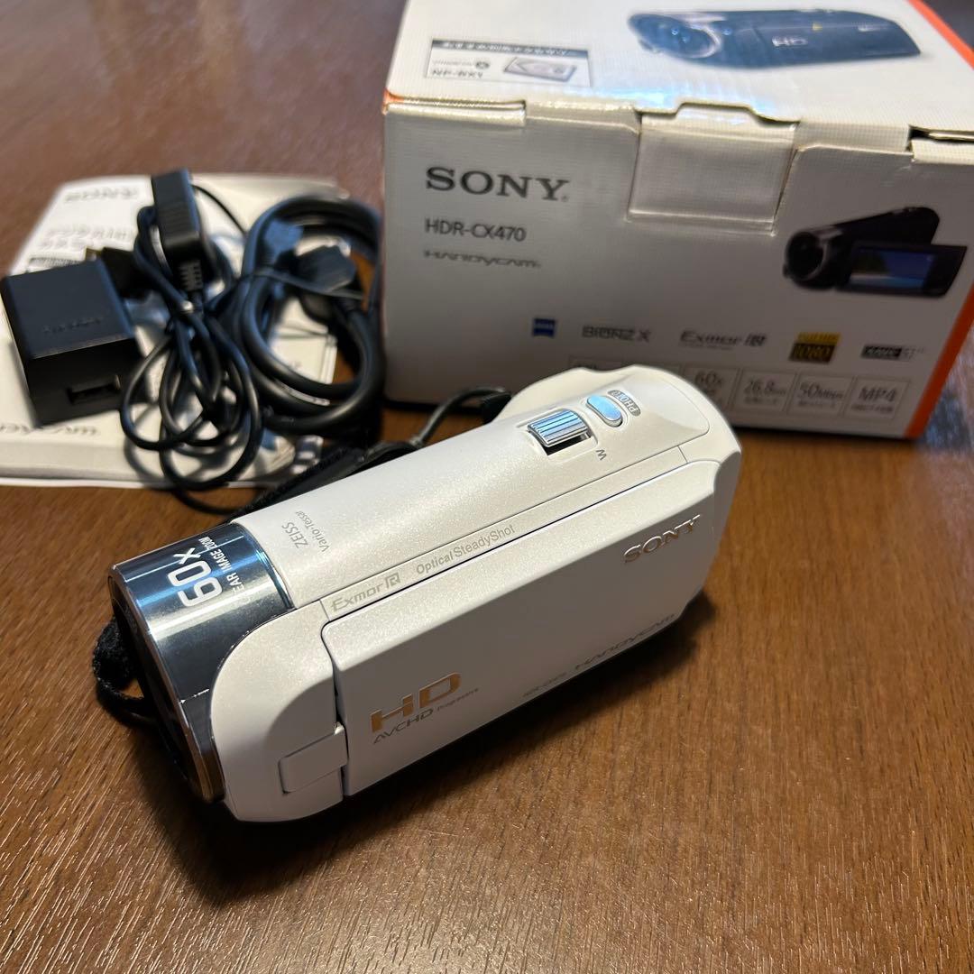 SONY ビデオカメラ　HDR-CX470