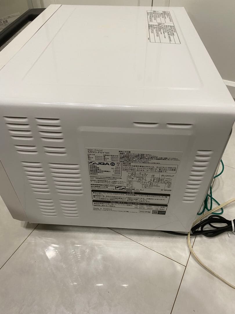 【R】2022年製 日立オーブンレンジ MRO-F5Y-W HITACHI