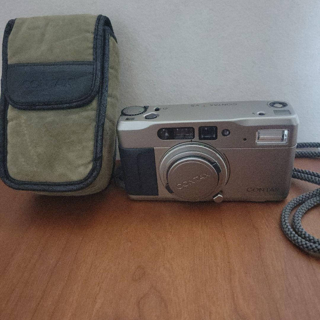 CONTAX T VS シルバー コンパクトカメラ