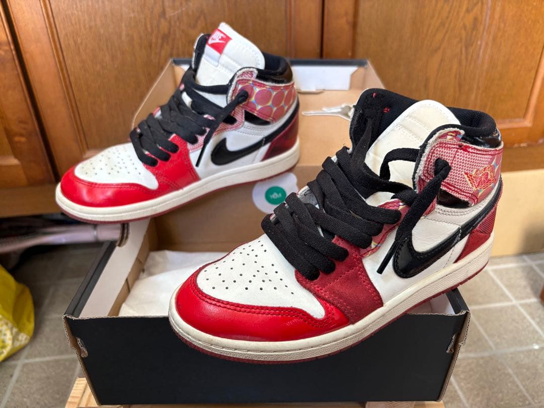 スパイダーマン エアジョーダン 1レトロHIGH OG SP 21cm