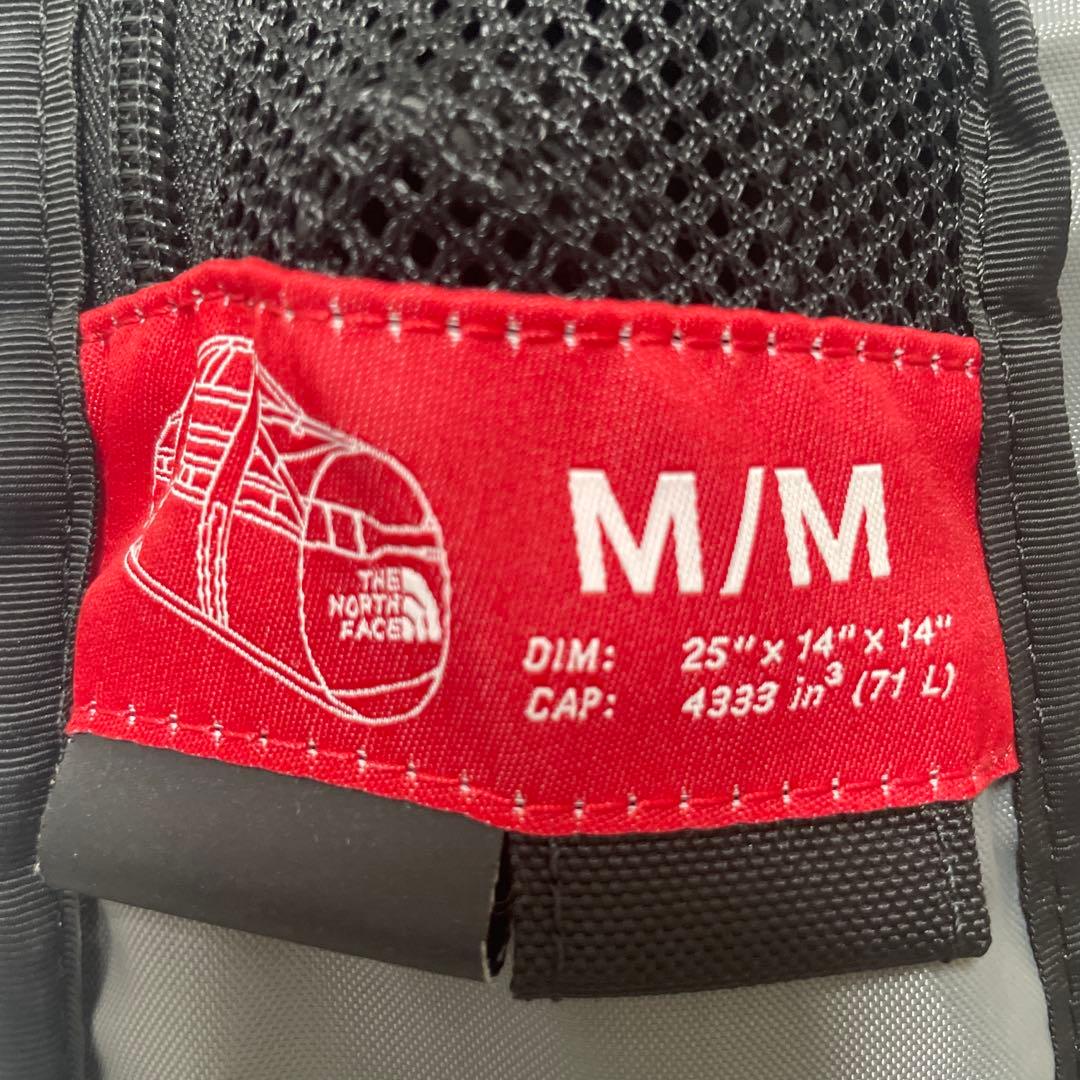 THE NORTH FACE ブラック ダッフルバッグ 71L M/M