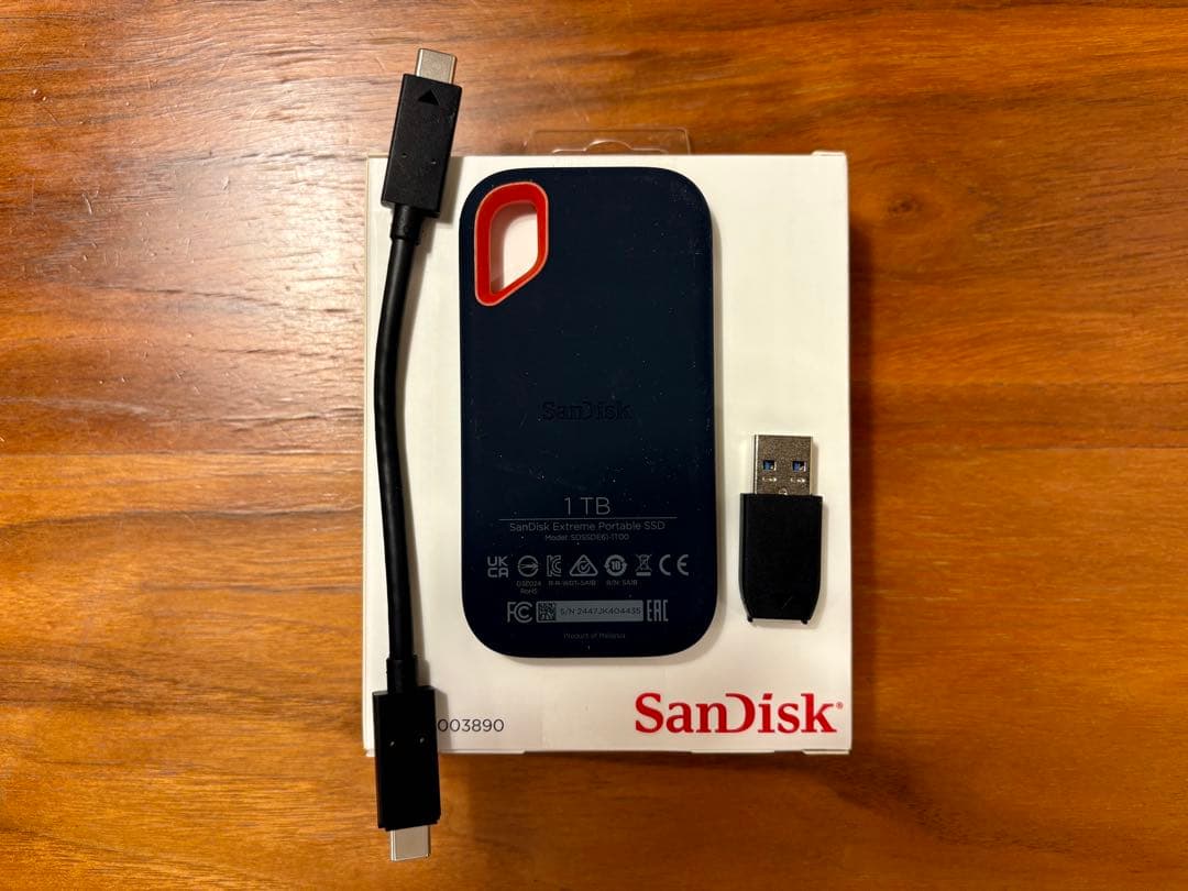 ✨新品・未開封✨ SanDisk 外付けSSD 1TB（USB Type-C）