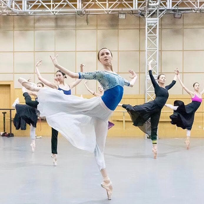 Dellalo Milanoデラロミラノ　レオタード　Lsizeブルー