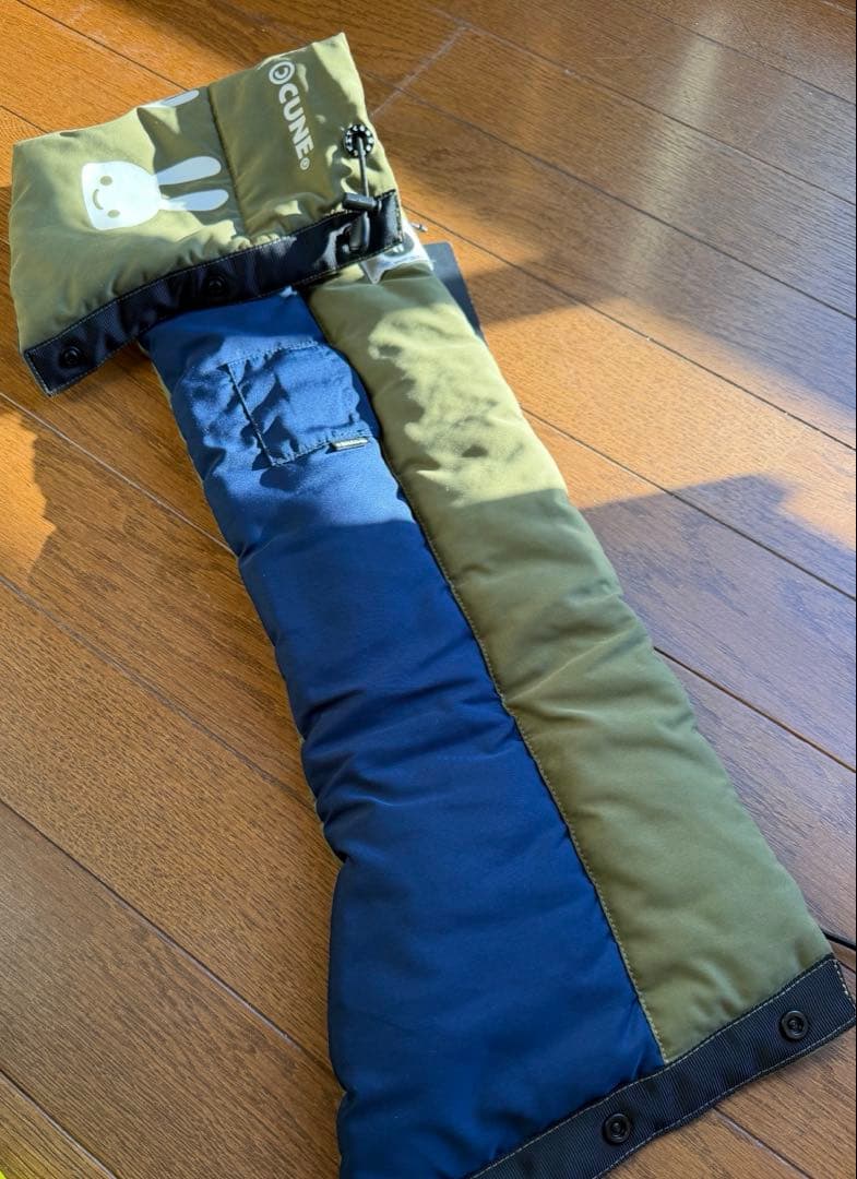 CUNE キューン 中綿 ネックウォーマー タグ付未使用