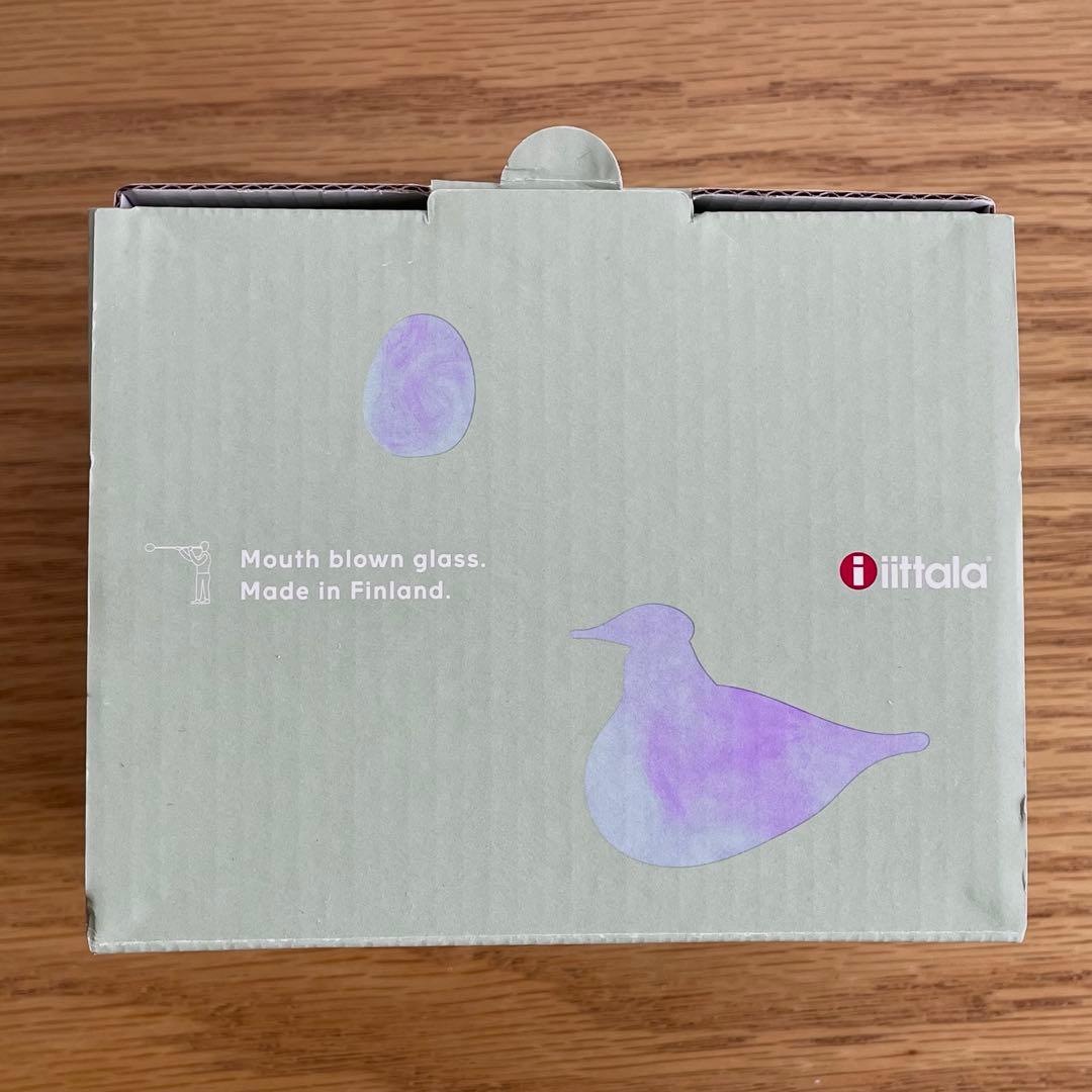 オイバ・トイッカ パフボール クランベリー レッド ガラスオブジェ イッタラ