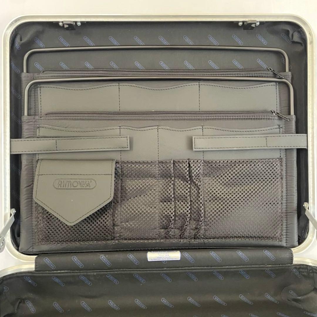 リモワ RIMOWA アルミ アタッシェケース シルバー ビジネスバッグ