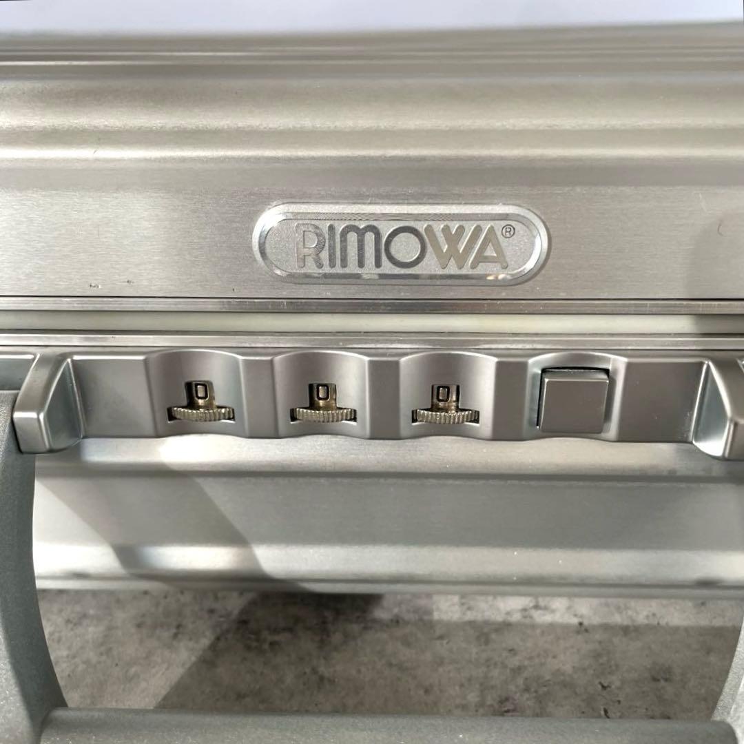 リモワ RIMOWA アルミ アタッシェケース シルバー ビジネスバッグ