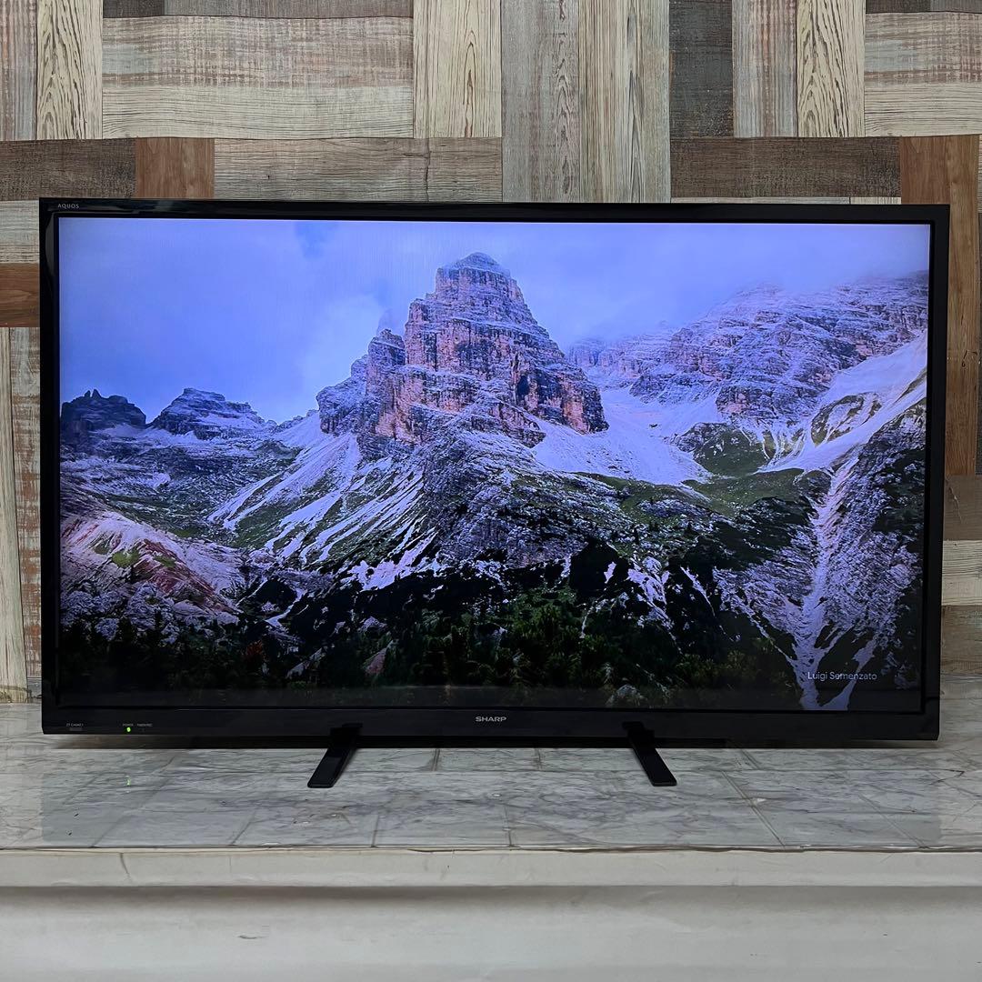 即日受渡❣️全国送料込シャープ40型液晶テレビ Wチューナー外付HDD裏番組録画