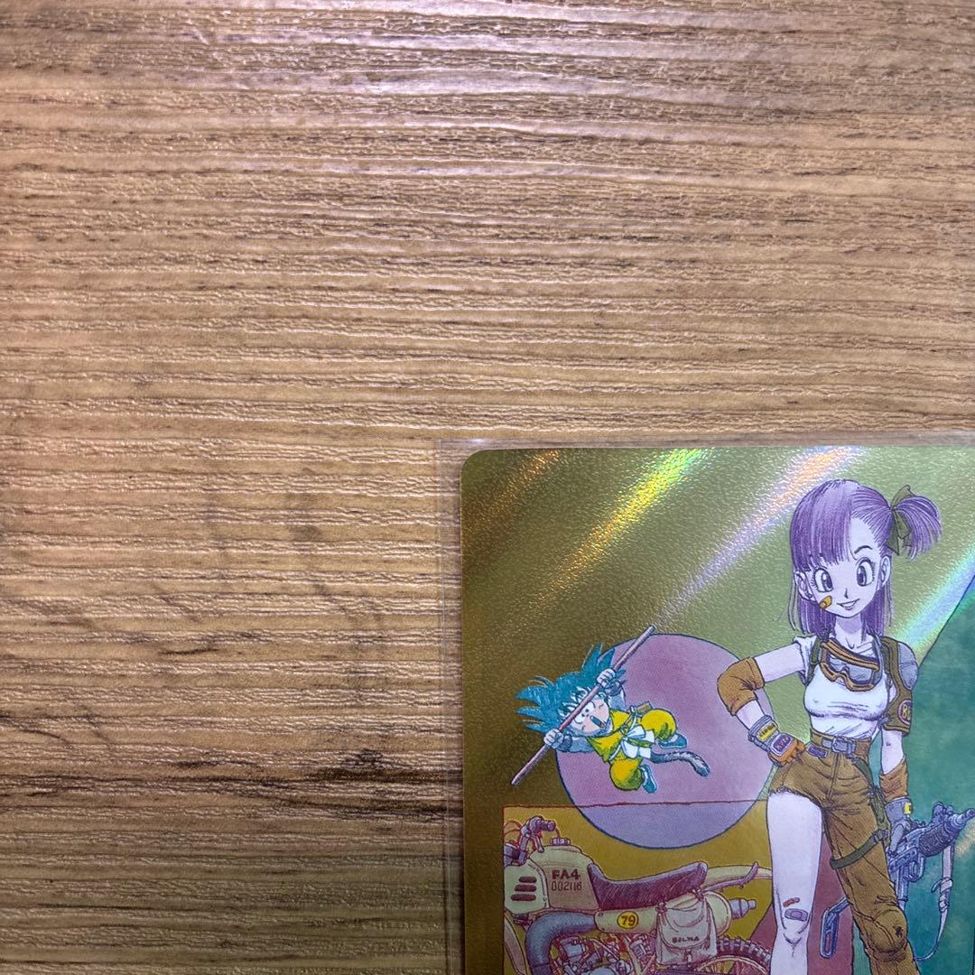 ドラゴンボール　マンガブースター02 エナジーマーカー　E-73 金 ブルマ