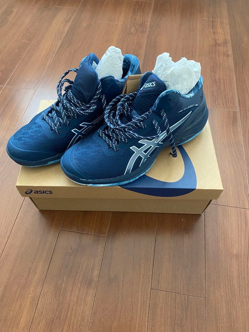 バスケットシューズ アシックス ゲルバースト28 27.5cm