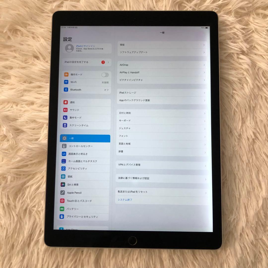 【完動品】iPad Pro 12.9 第1世代 128GB 【付属品】