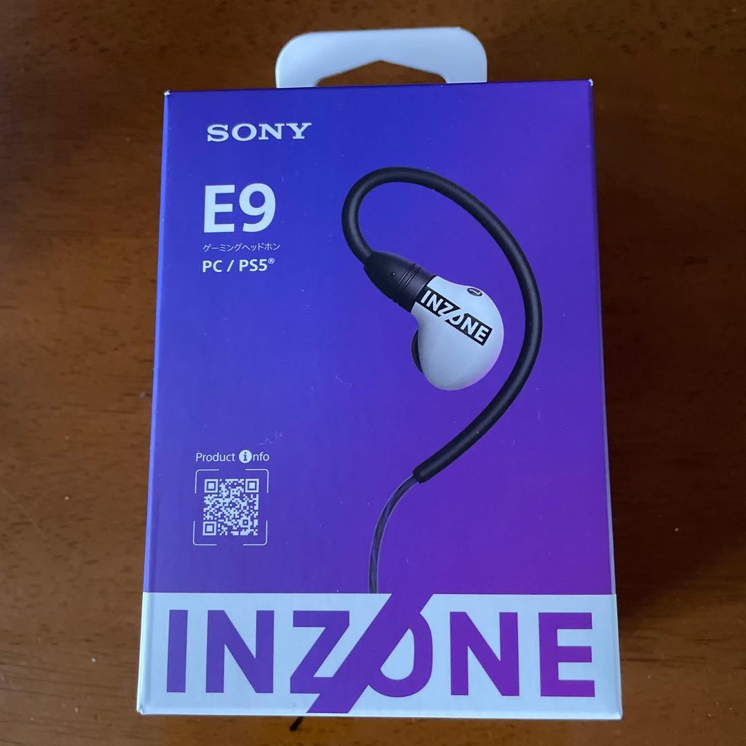 新品未開封 SONY INZONE E9 ゲーミングイヤフォン
