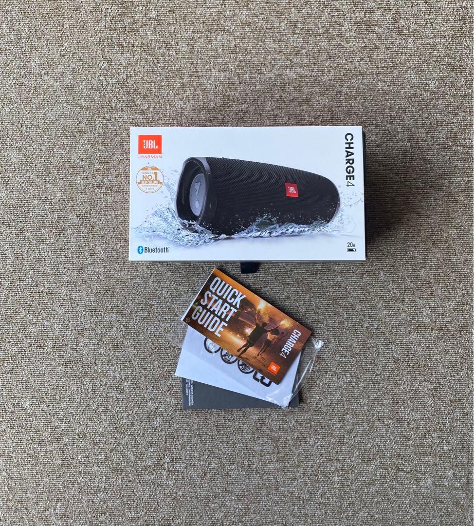 JBL Charge 4 BLACK Bluetoothポータブルスピーカー
