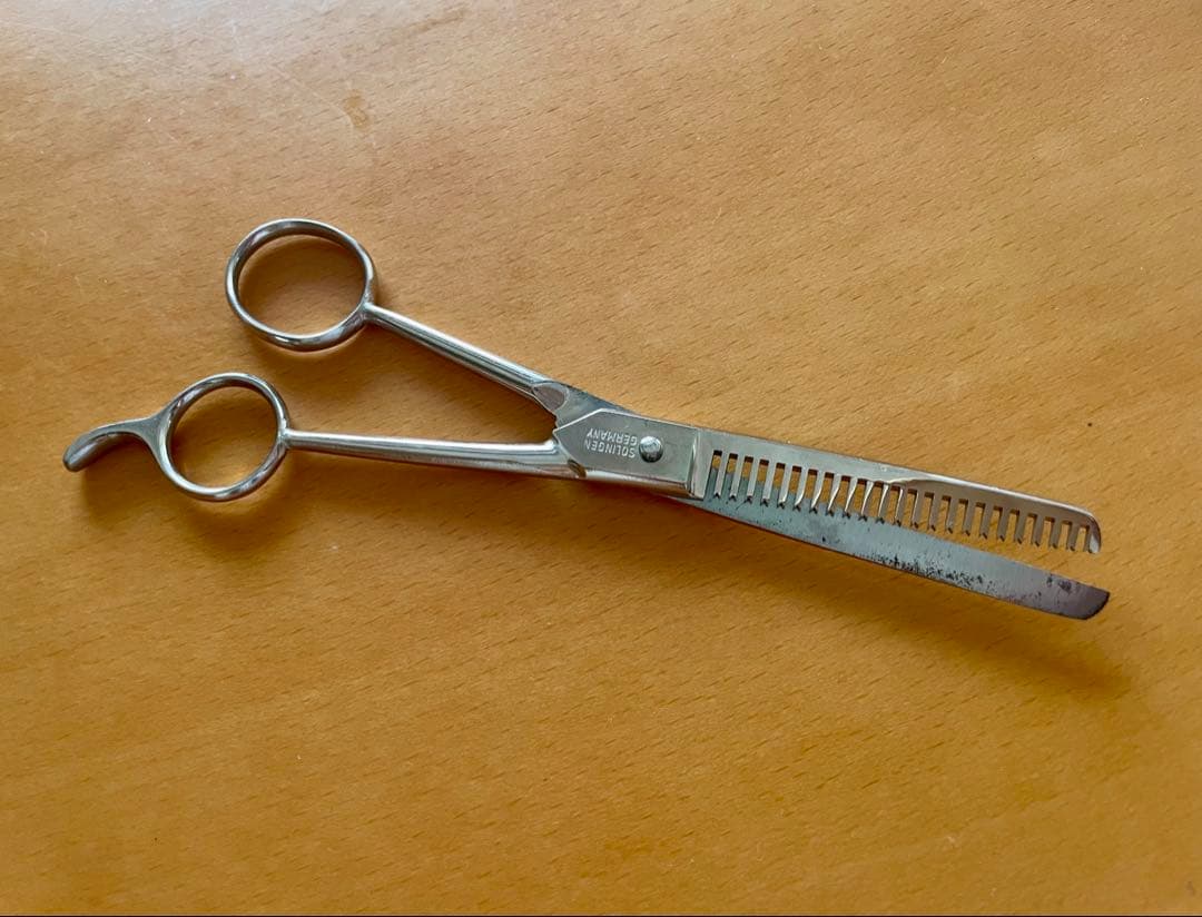 【稀少品】SOLINGEN 理容バサミセット　ドイツ製　アンティーク