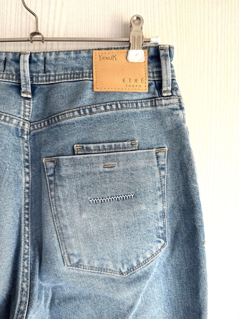 【完売品】YANUKｘETRÉ TOKYO ペグトップデニム 25 LBL