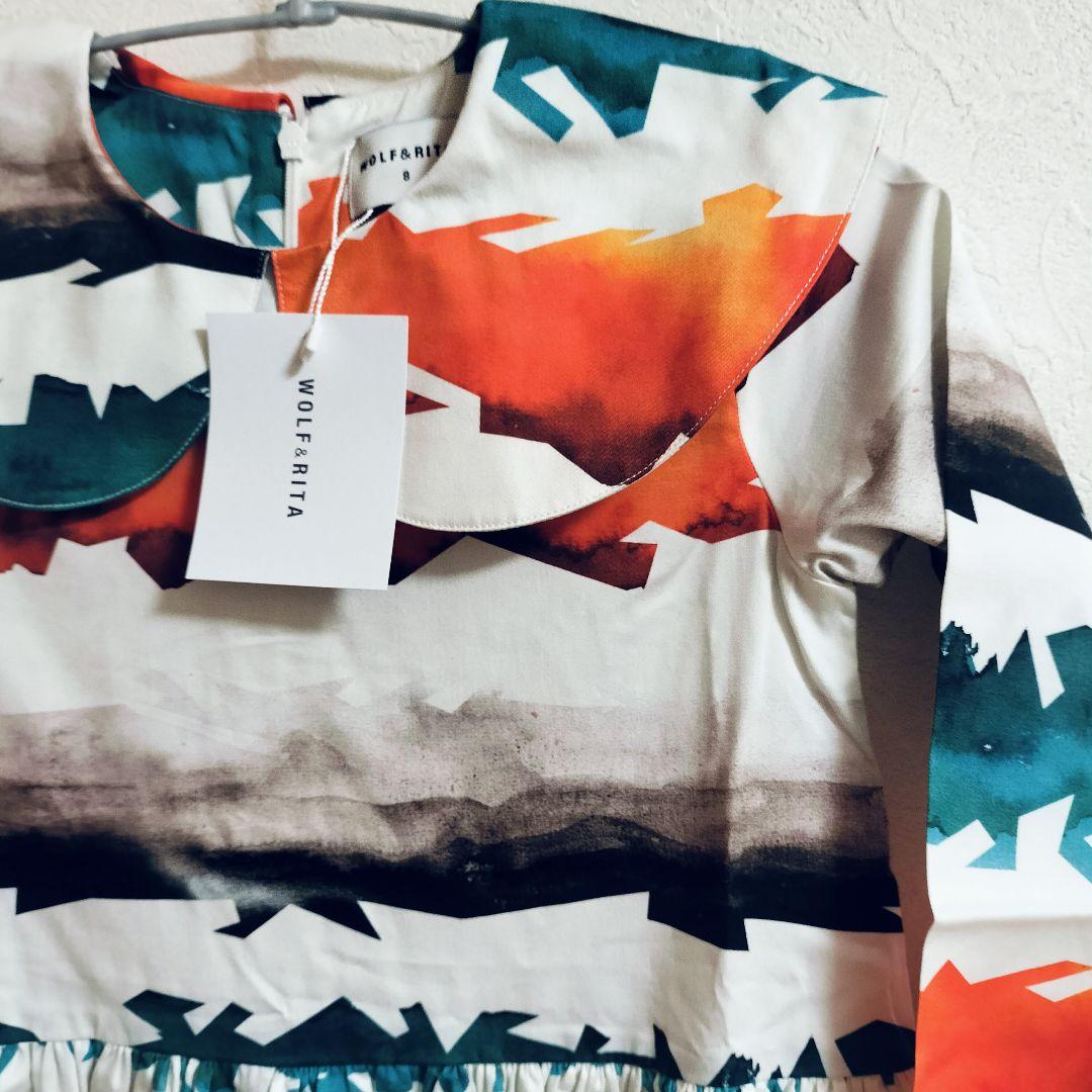 【新品】wolf＆rita 可愛いワンピース 8y