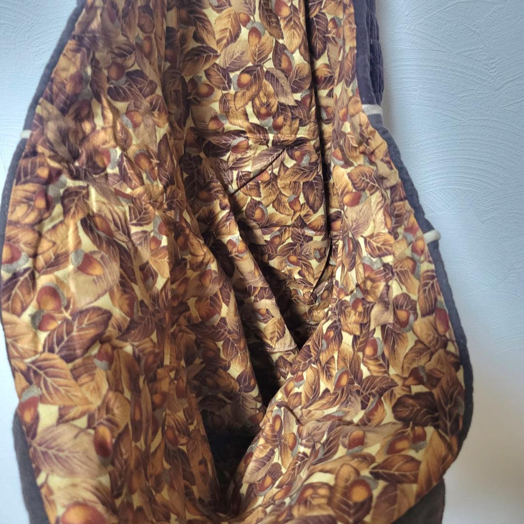 先染生地の創作バック　パッチワークバック　創作トートバック