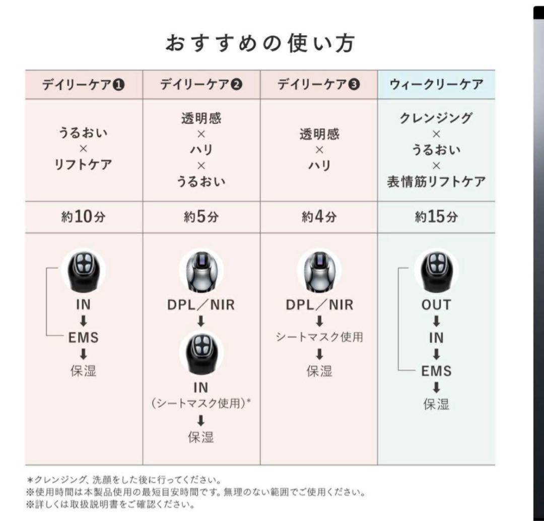 本日のみ価格◆マイトレックス　ミライワンMYTREX 美顔器