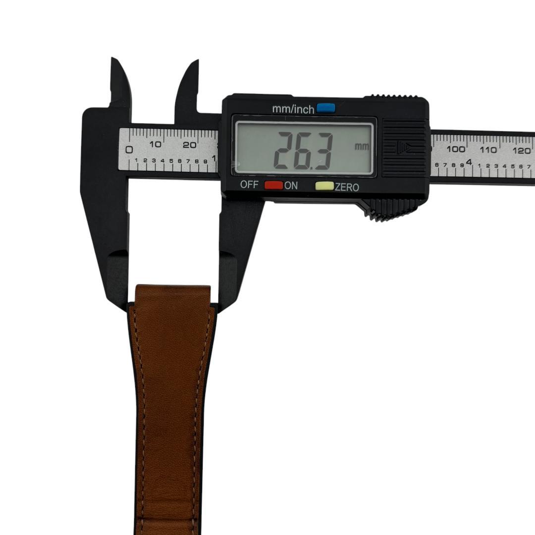 タグホイヤー コネクテッド E3/E4 交換用ベルト 45mm ブラウン