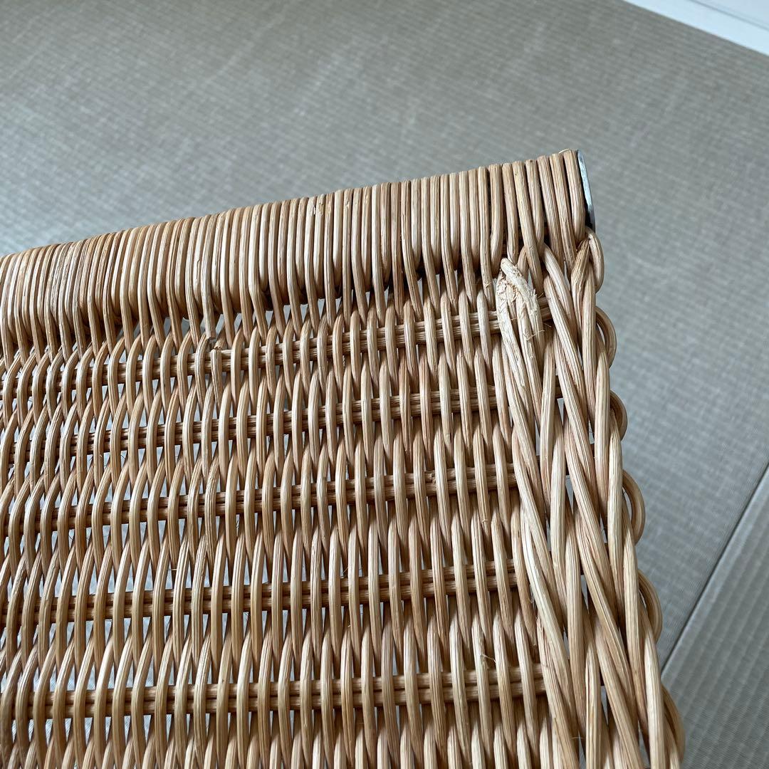 フリッツハンセン　pk22 リプロダクト　藤　ラタン　ヴィンテージ