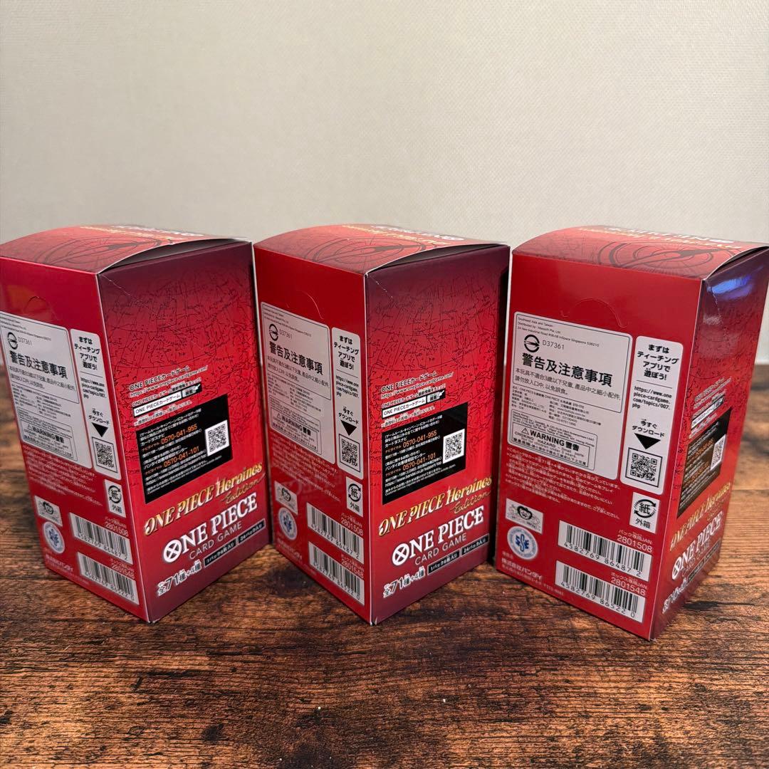 【未開封】ONE PIECE Heroines 3BOX