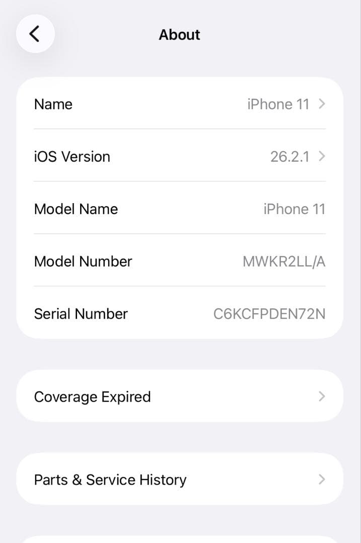 iPhone 11 64GB SIMフリー 背面割れ 動作確認済み