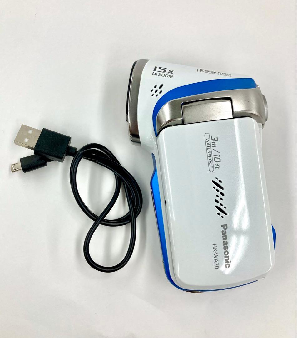 Panasonic パナソニック　防水ハイビジョンビデオカメラ HX-WA20