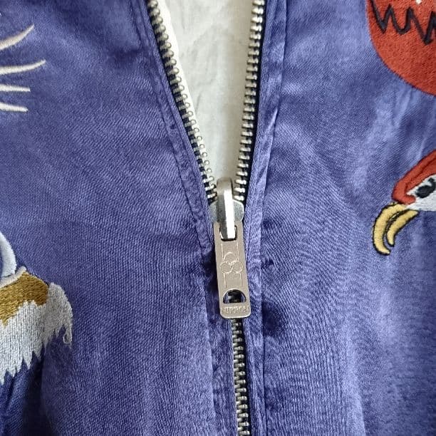 リバーシブル スカジャン ミツワZIP