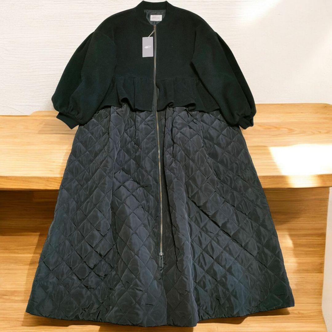 【✨新品タグ付き✨】CAROLINA GLASER◎キルティング フリルコート