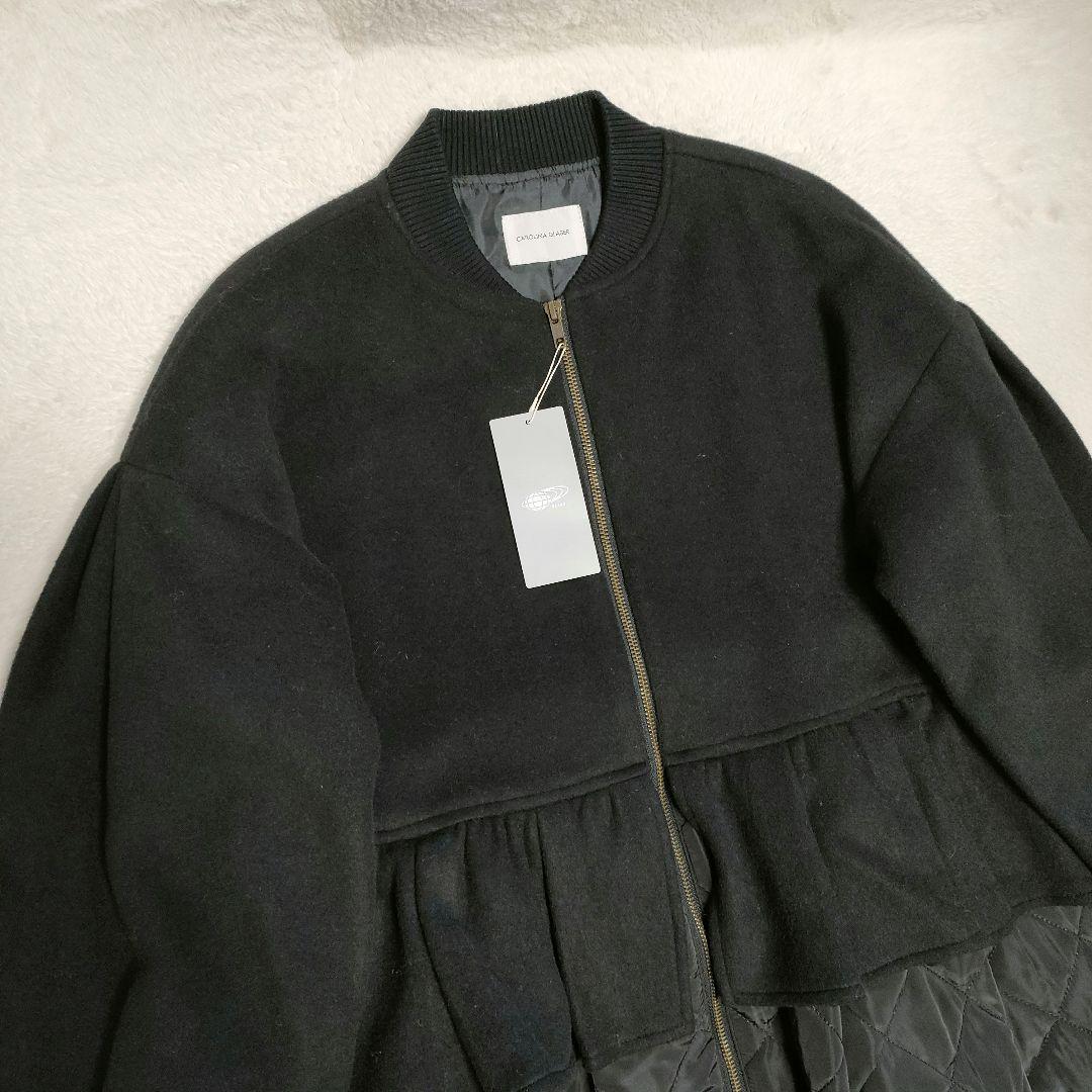 【✨新品タグ付き✨】CAROLINA GLASER◎キルティング フリルコート