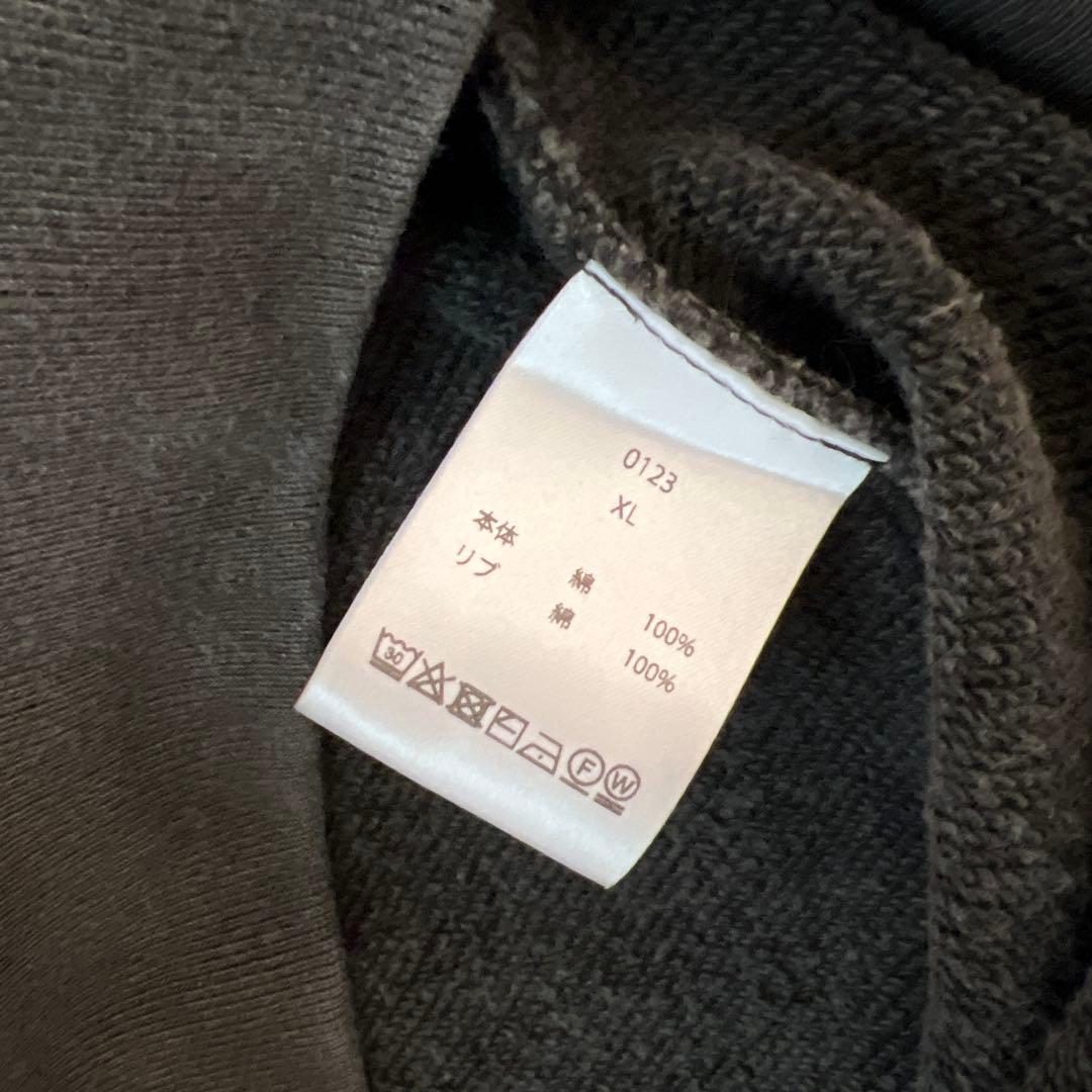 トップス OVY Pigment Damage Processing P/O Hoodie