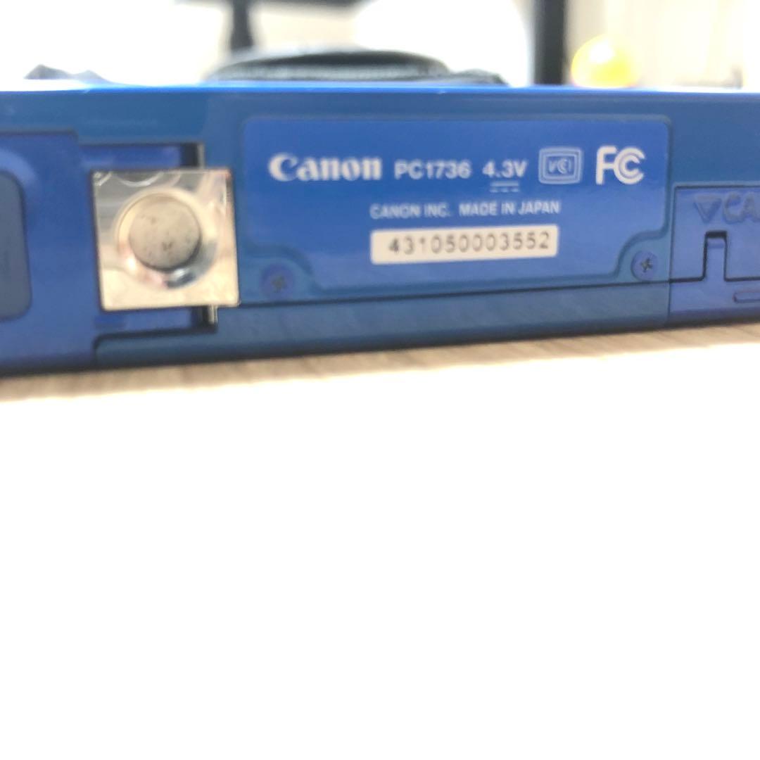 Canon IXY 3 コンパクトデジタルカメラ　ブルー