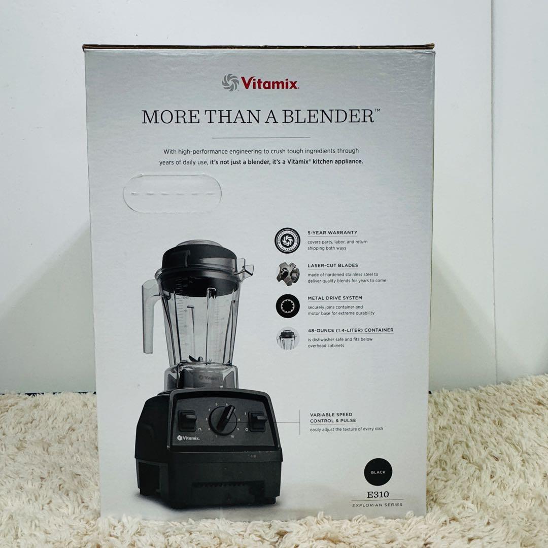 新品 vitamix バイタミックス E310 ブラック ブレンダー 黒