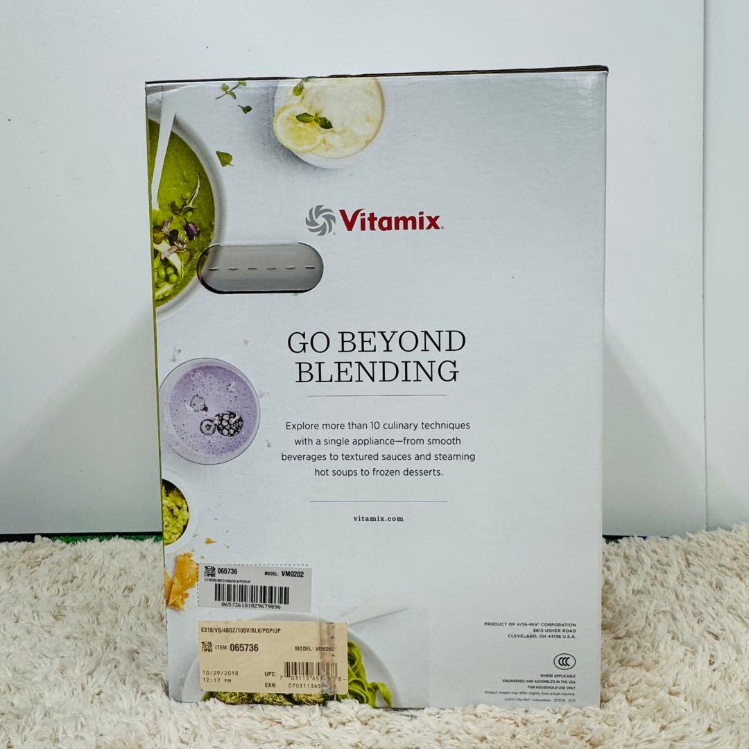 新品 vitamix バイタミックス E310 ブラック ブレンダー 黒
