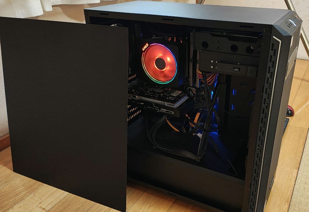 自作PC 3700X 16GB GTX1650 SSD512GB