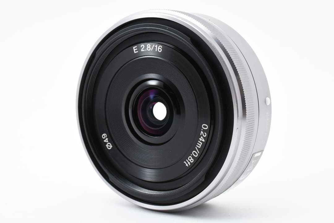 美品 Sony ソニー E 16mm F2.8 単焦点レンズ #7630