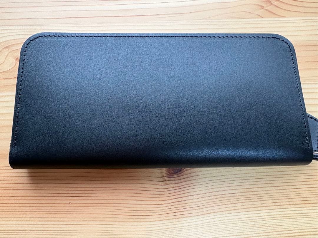 【未使用品】　新進工房　長財布　バタール　黒　クレモナレザー　フルオプション