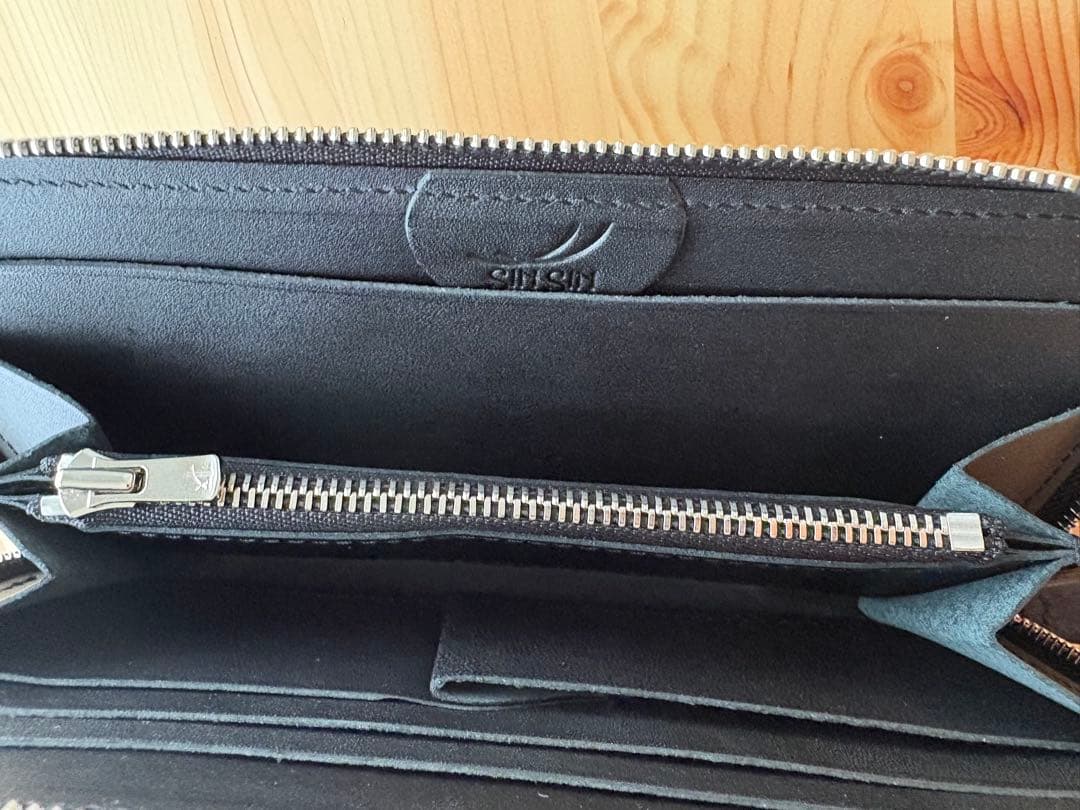 【未使用品】　新進工房　長財布　バタール　黒　クレモナレザー　フルオプション