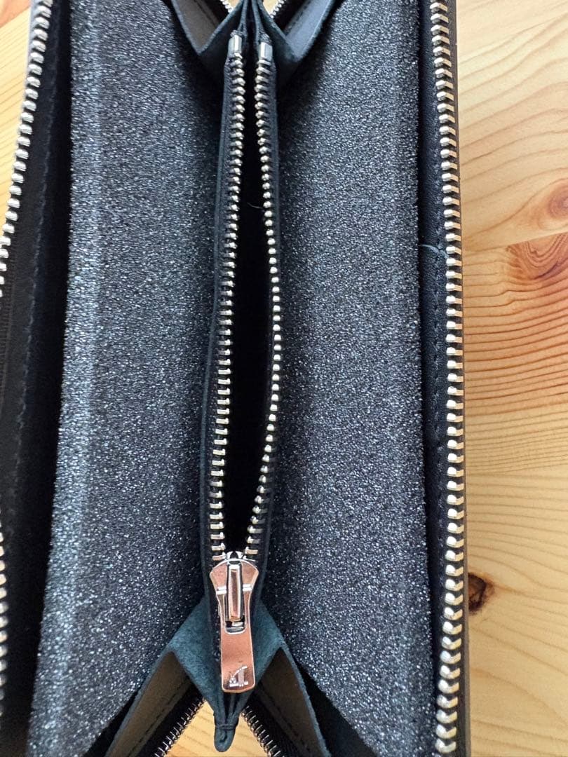 【未使用品】　新進工房　長財布　バタール　黒　クレモナレザー　フルオプション