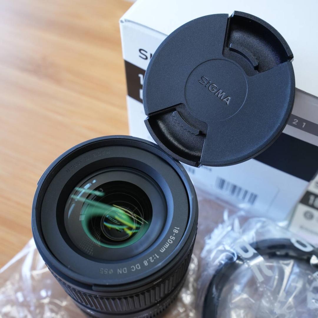 SIGMA シグマ 18-50mm F2.8 DC DN ソニーE美品使用僅か