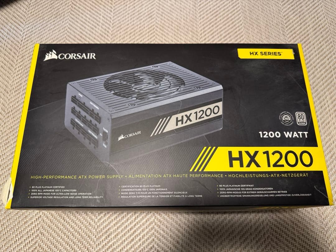 CORSAIR HX 1200 電源ユニット 1200W