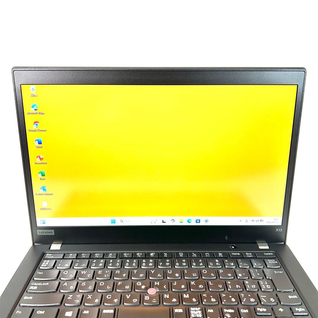 美品 Lenovo ThinkPad X13 Gen1 バッテリー超良好 FHD