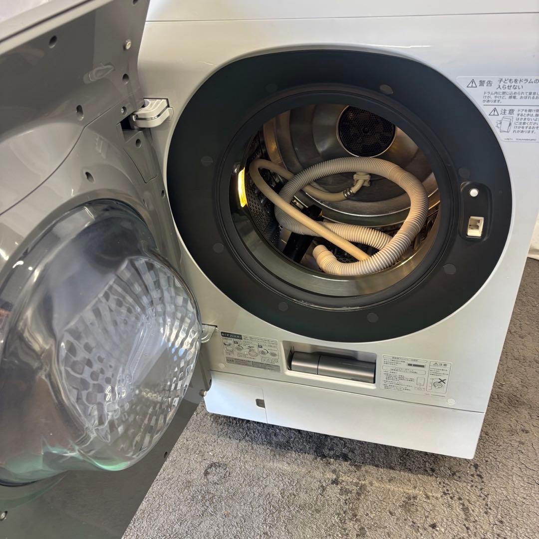 M 85　SHARP　ドラム式洗濯機　11キロ　左開　綺麗 設置無料　安い