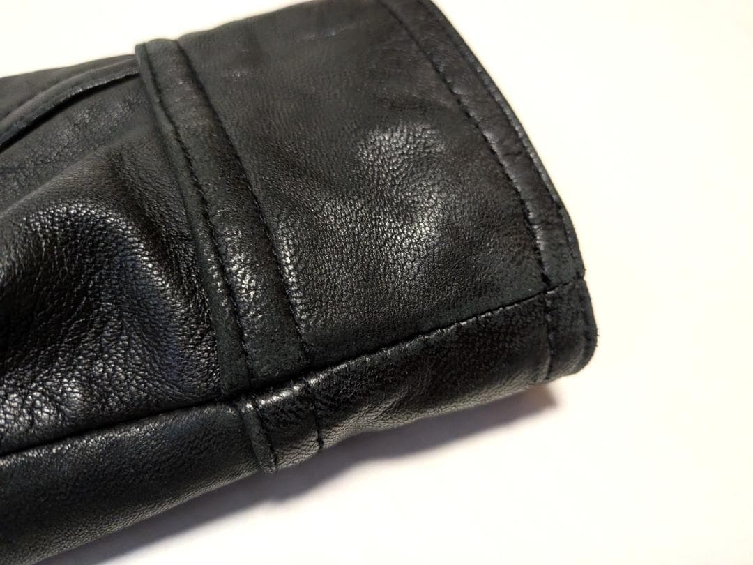 韓国製 90's STUDIO SIENA 短丈レザージャケット Y2K 本革