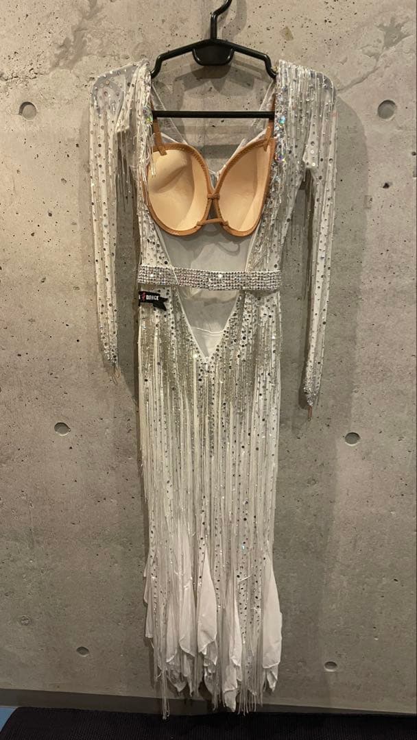 TAKADANCE タカダンス 白ラテンドレス 衣装