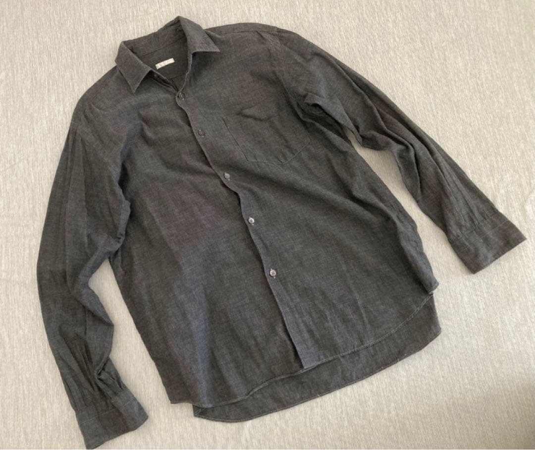 COMOLI コモリ ベタシャンシャツ サイズ1