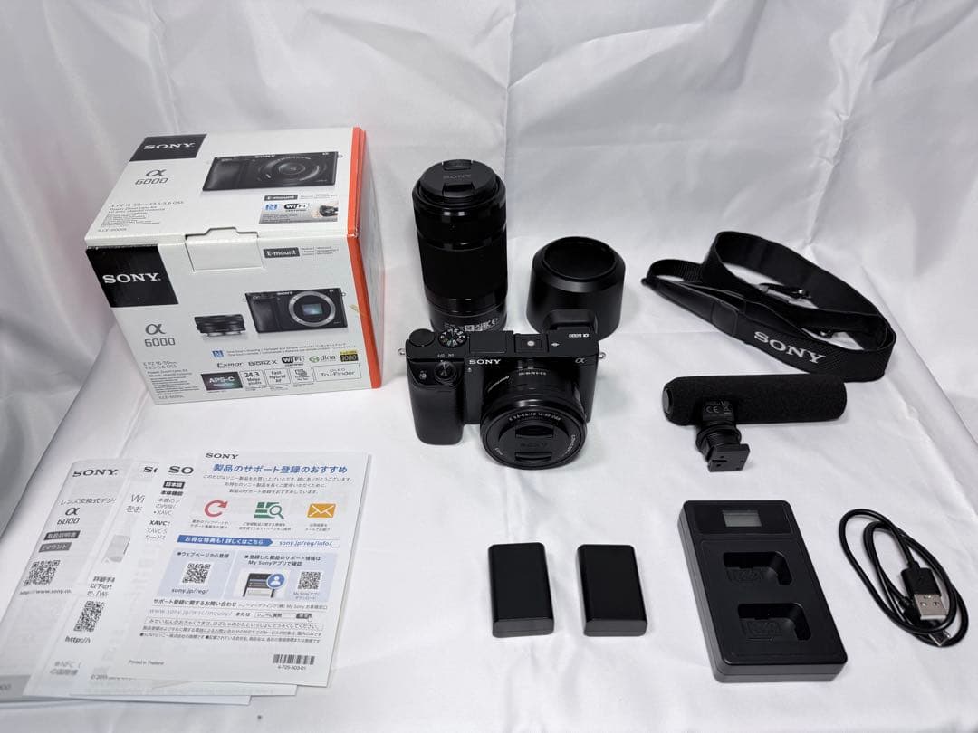 SONY α6000 フルセット［運動会やお遊戯会の撮影に］