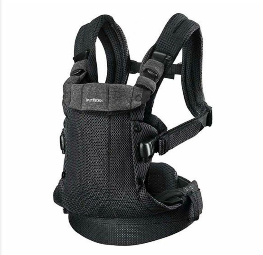 ぼ*ん様 ほぼ新品　ベビービョルン ベビーキャリア HARMONY ブラック　抱